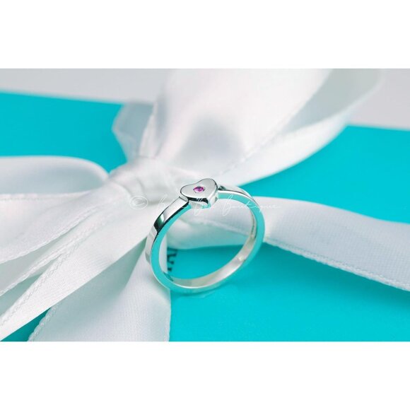 Tiffany & Co. Ring Paloma Picasso "Crown of Hearts" Heart Band Size 6 - Picture 6 of 7